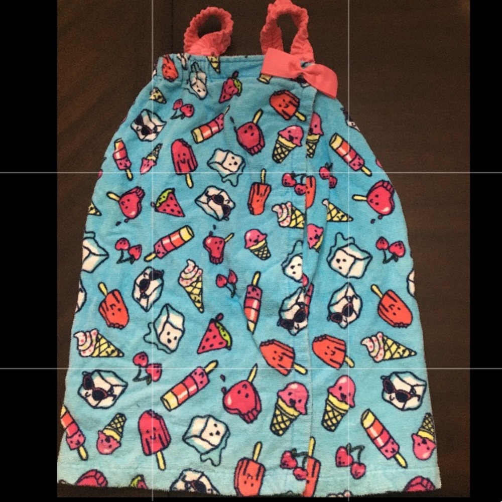 Girls popsicle Towel